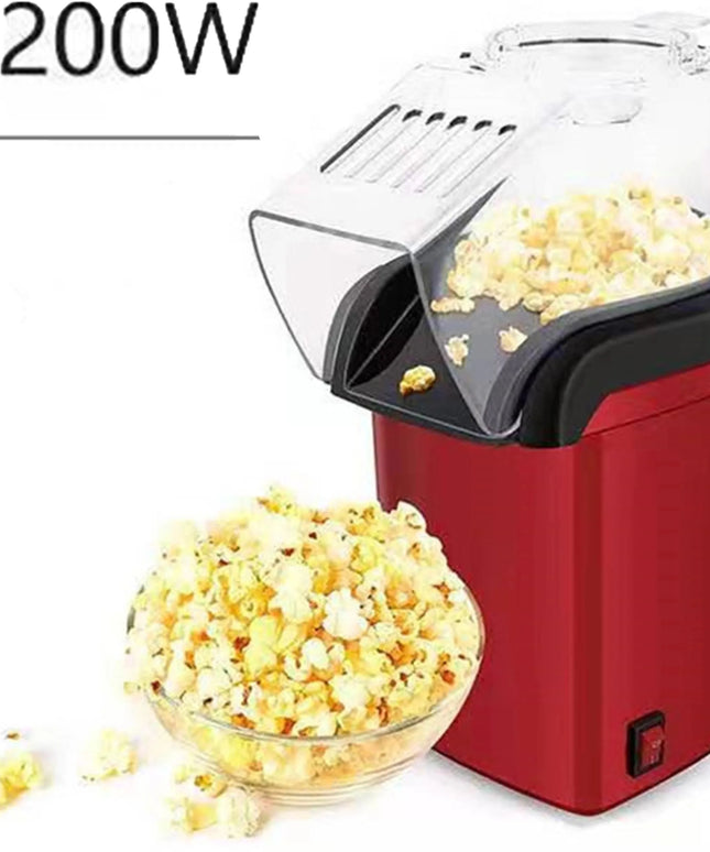 Raudona spragėsių gaminimo mašina be riebalų, 1200 W