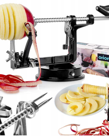 Mašinėlė bulvių, spiraguotų traškučių, obuolių lupimo, vaisių pjaustyklė