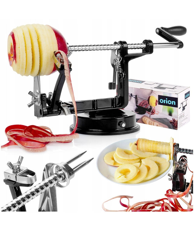 Mašinėlė bulvių, spiraguotų traškučių, obuolių lupimo, vaisių pjaustyklė