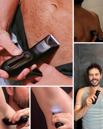 Plaukų kirpimo ir kūno trimeris intymiai zonai