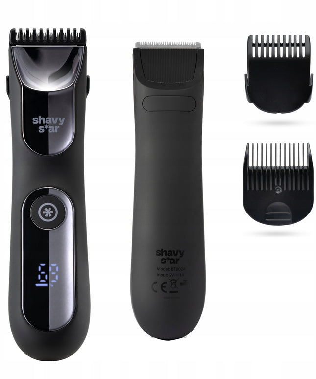 Plaukų kirpimo ir kūno trimeris intymiai zonai