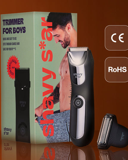 Plaukų kirpimo ir kūno trimeris intymiai zonai