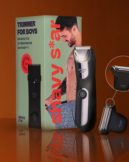 Plaukų kirpimo ir kūno trimeris intymiai zonai