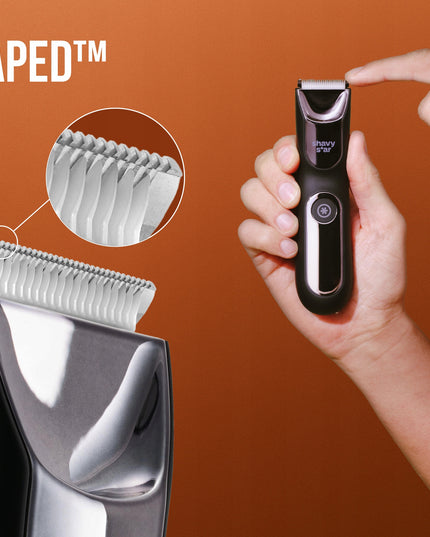 Plaukų kirpimo ir kūno trimeris intymiai zonai