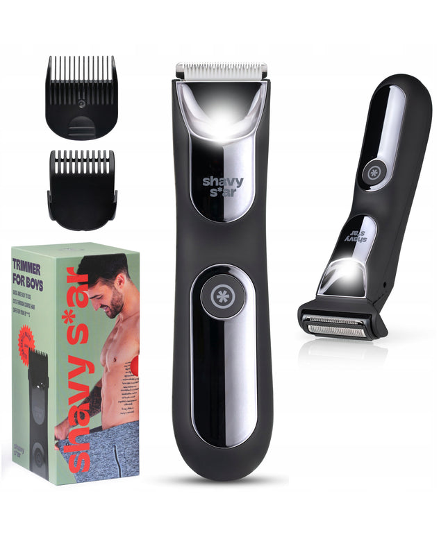 Plaukų kirpimo ir kūno trimeris intymiai zonai