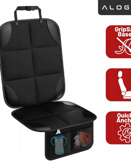 „Alogy SeatShield™“ automobilio sėdynės apsauginis kilimėlis po vaikiška kėdute, ISOFIX