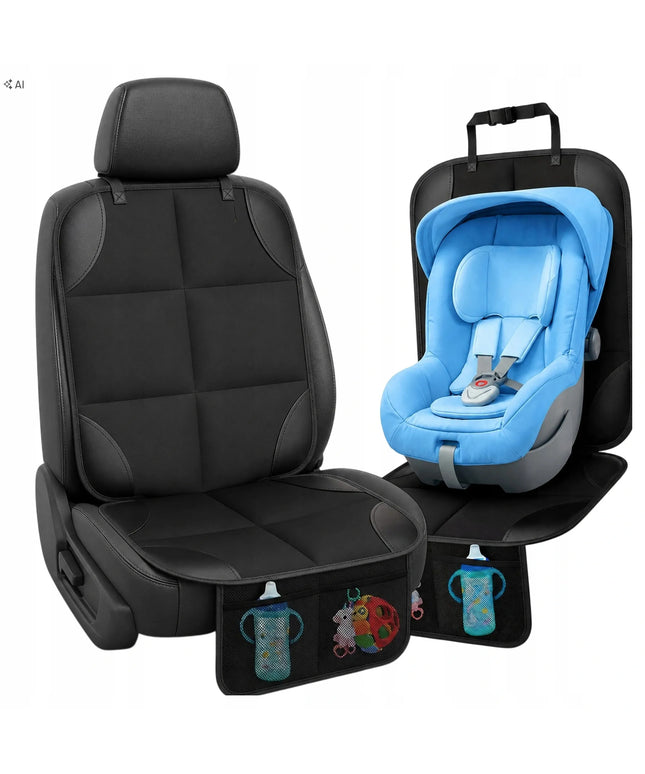 „Alogy SeatShield™“ automobilio sėdynės apsauginis kilimėlis po vaikiška kėdute, ISOFIX