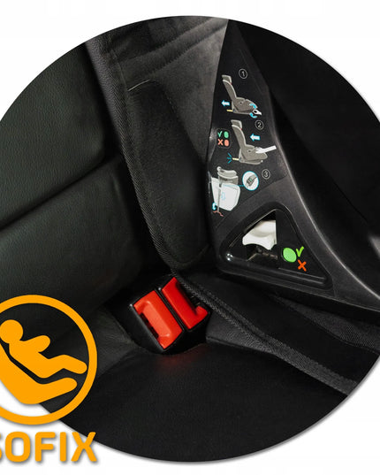 „Auto Gamma“ apsauginis kilimėlis vaikiškai automobilinei kėdutei su ISOFIX, sėdynės apsauga