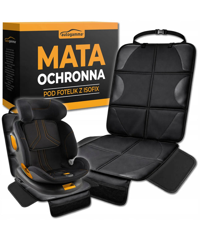 „Auto Gamma“ apsauginis kilimėlis vaikiškai automobilinei kėdutei su ISOFIX, sėdynės apsauga