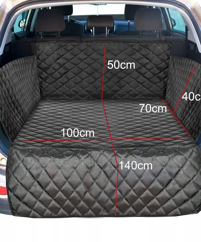 Automobilinis kilimėlis-uždangalas šuns gabenimui bagažinėje