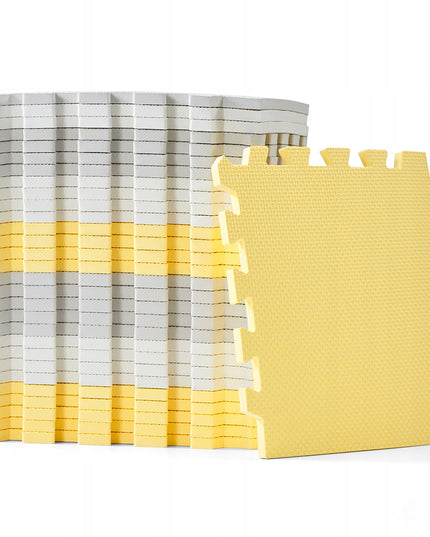 Edukacinis minkštas lengvas sulankstomas putplasčio kilimėlis-dėlionė LUNO Kinderkraft