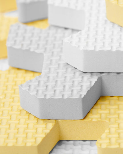 Edukacinis minkštas lengvas sulankstomas putplasčio kilimėlis-dėlionė LUNO Kinderkraft