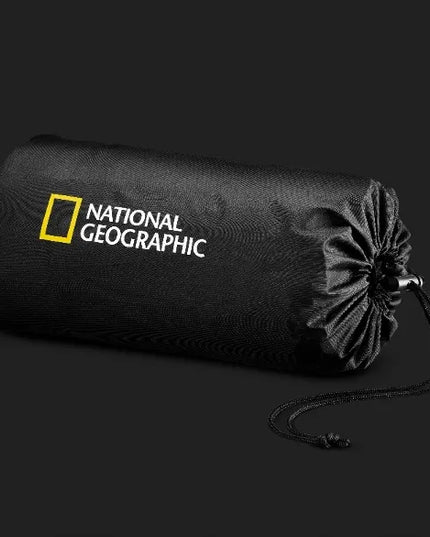 Savaime prisipučiantis kilimėlis National Geographic, juodas turistinis kilimėlis 183x51