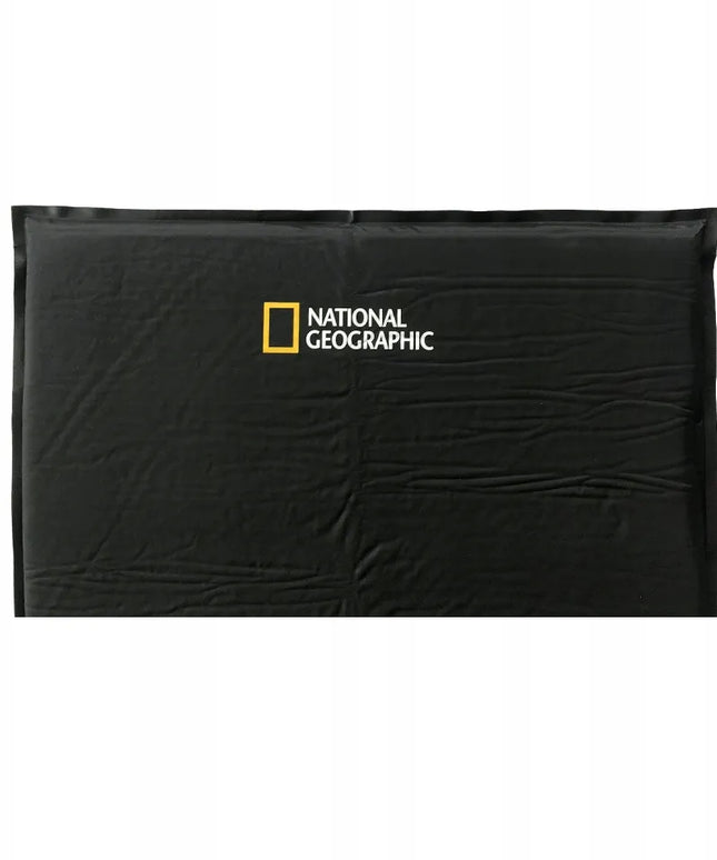 Savaime prisipučiantis kilimėlis National Geographic, juodas turistinis kilimėlis 183x51
