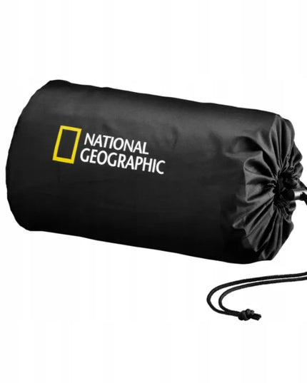 Savaime prisipučiantis kilimėlis National Geographic, juodas turistinis kilimėlis 183x51