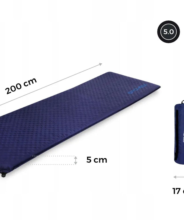 Savaime prisipučiantis kilimėlis Spokey COUCH 200 x 66 x 5 cm, R-Value 5.0