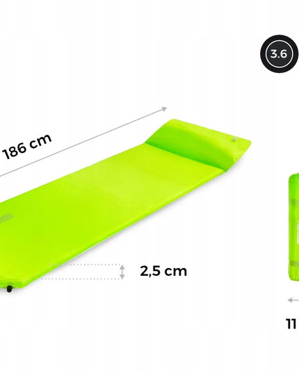 Savaime prisipučiantis kilimėlis Spokey SAVORY PILLOW 186x50x2,5