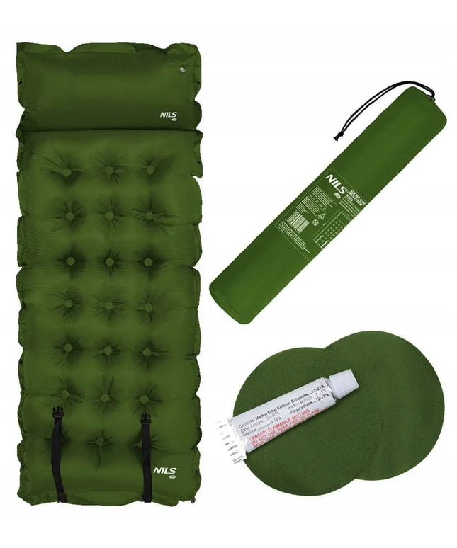 Savaime prisipučiantis kilimėlis Nils Camp NC4018 188 x 66 x 3,5 cm su dėklu