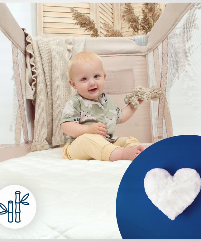 Čiužinys 120x60 Kietas Vidutinis PREMIUM Putų Čiužinys Lopšiukui 120x60