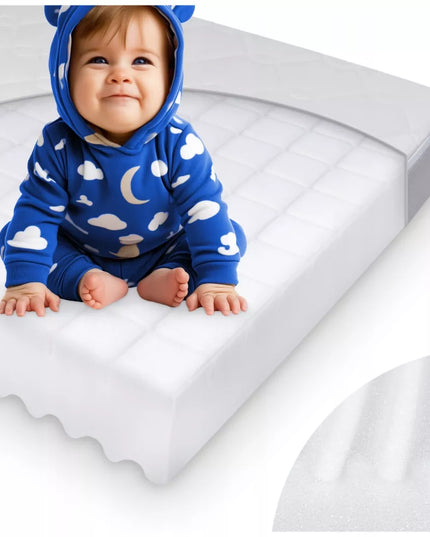 Čiužinys 120x60 Kietas Vidutinis PREMIUM Putų Čiužinys Lopšiukui 120x60