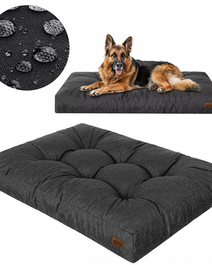 Dygstiniuotas vandeniui atsparus čiužinys, didelė guolis-sofa šunims XL 120x90