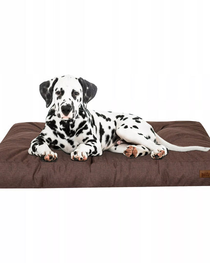 Doggy GRAND LIGHT dygsniuotas vandeniui atsparus čiužinys šunims, dydis L 90x70 cm, rudas