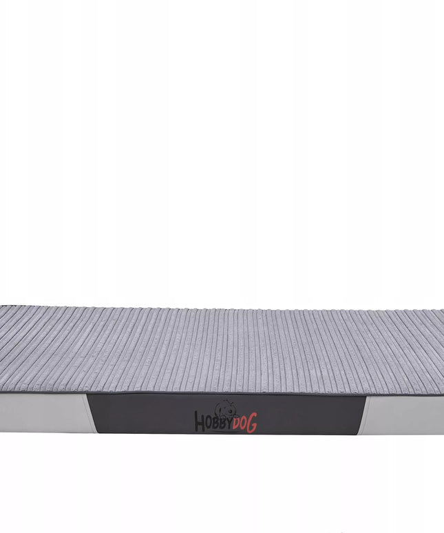 Šuns čiužinys Hobbydog Premium, didelis XL 120x80 cm, pilkas