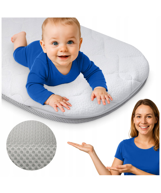 Kietas putplasčio čiužinys Chicco Baby Hug 4in1 lopšiukui