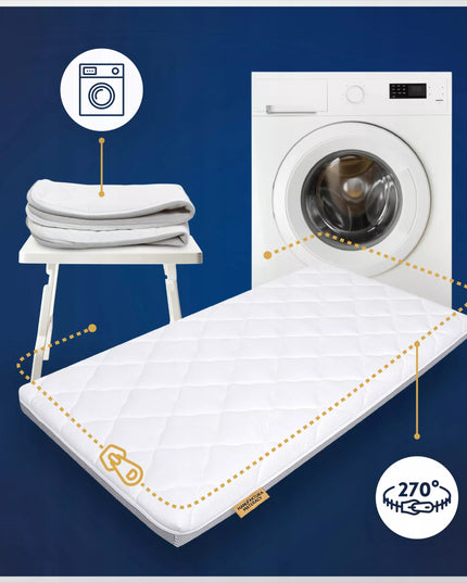 Kelioninis čiužinys Kinderkraft Leody, čiužinys Kinderkraft Joy 120x60
