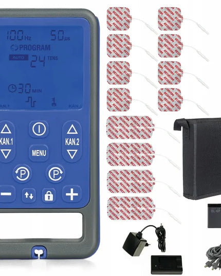 Ecostim ECO54 TENS/EMS elektrostimuliatorius – dviejų kanalų masažuoklis