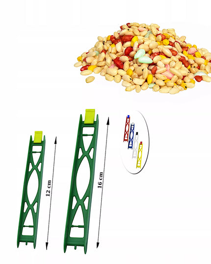 Mega ŽVEJYBOS RINKINYS Meškerė Ritė Priedai