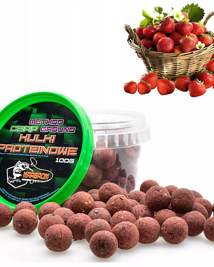 Mega Žvejybos Rinkinys Meškerė Ritė Proteiniai Boiliai Petrauka ir Aksesuarai