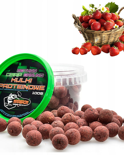 Mega Žvejybos Rinkinys Meškerė Ritė Proteiniai Boiliai Petrauka ir Aksesuarai