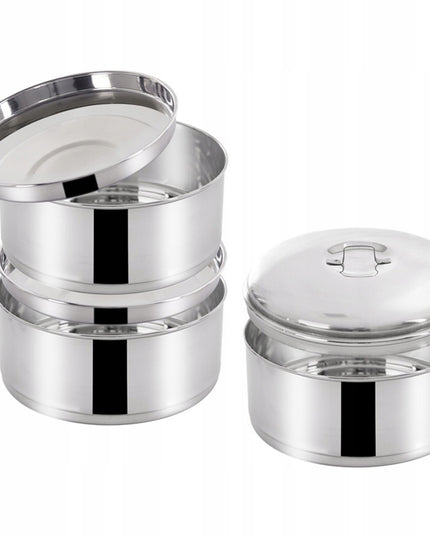 3 pakopų "pietų" dėžutė maistui nešti 3x1L