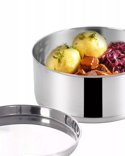 3-jų aukštų maisto dėžutė pietums 3x1.3L