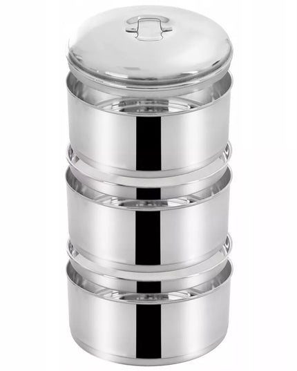 3-jų aukštų maisto dėžutė pietums 3x1.3L