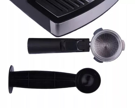 Mesko MS 4403 Kavos slėginis kavos aparatas 15 barų Pieno putų plakiklis Sidabrinis