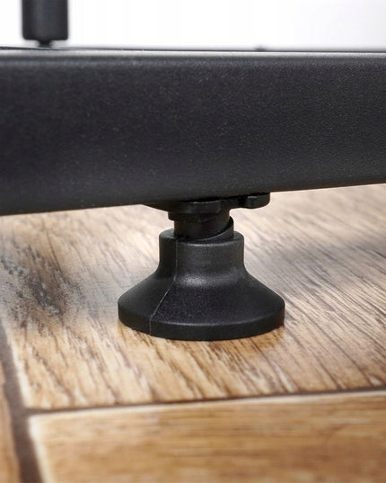 Gėlių stovas, metalinis, 4 pakompų, Vilde - Juodas