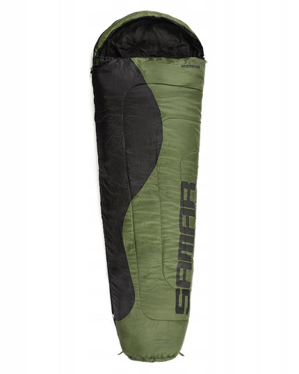 Miegmaišis METEOR SAMAR R mumijos tipo, komfortas +9°C, ekstremalu -10°C