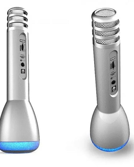 iDance PM71 Bluetooth karaokės mikrofonas, sidabrinis