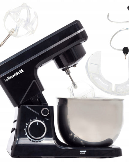 Planetinis Virtuvės Kombainas Maišytuvas Daugiafunkcis 7in1 2500W 4L Juodas