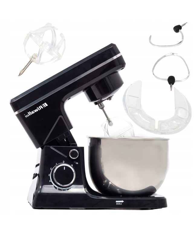 Planetinis Virtuvės Kombainas Maišytuvas Daugiafunkcis 7in1 2500W 4L Juodas