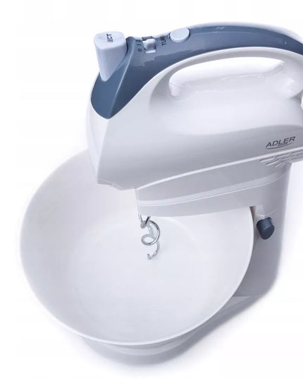 Rankinis plaktuvas su dubeniu Adler AD4202 300W 3L 5 greičiai