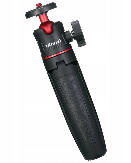 Mini stalinis trikojis su 3D galvute MONOPOD ULANZI MT-08, juodas, skirtas gimbalui