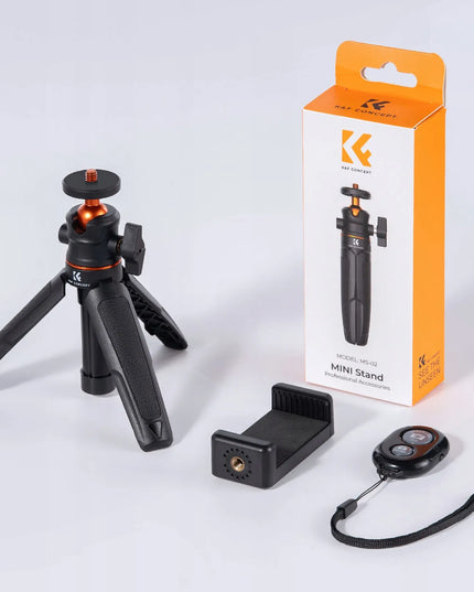 Mini trikojis, asmenukių lazdelė telefonui su „Bluetooth“ nuotolinio valdymo pulteliu K&F