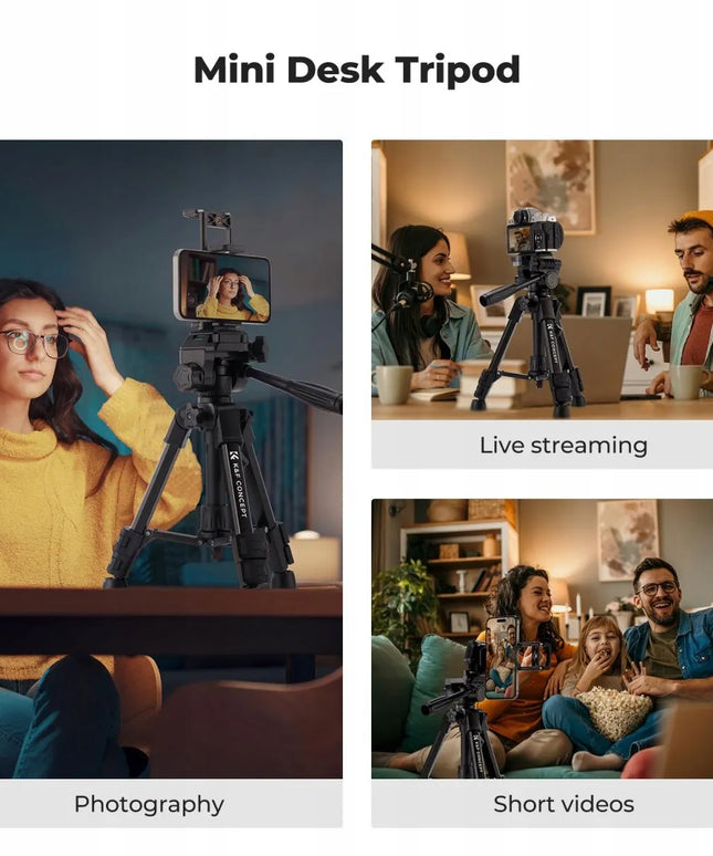 Mini trikojis filmavimui K&F Concept KF09.166 – kompaktiškas ir lengvas