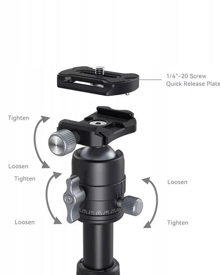 Mini aliuminis trikojis SmallRig 4289 VT-20