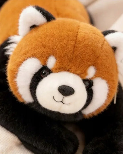 Sveriama pliušinė raudonoji panda „Ciężkomiś“, didelė, 65 cm, 1 kg