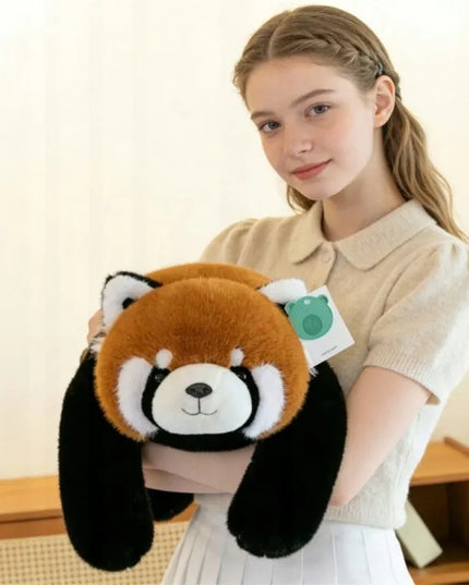 Svertinis pliušinis žaislas „Ciężkomiś Red Panda“ – raudonoji panda, 65 cm, 1 kg