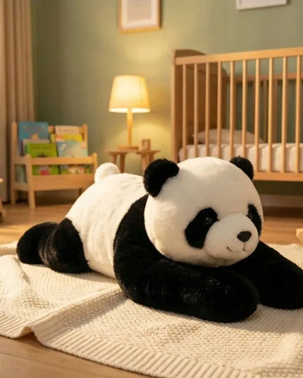 Sunkesnė pliušinė panda, 60 cm, 1 kg